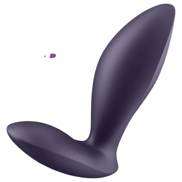 Satisfyer Power Plug - analni vibrator - pametni nadzor - vijolična