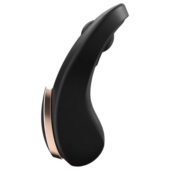 Satisfyer Little Secret - klitoralni vibrator - vodoodporen, pameten - črna
