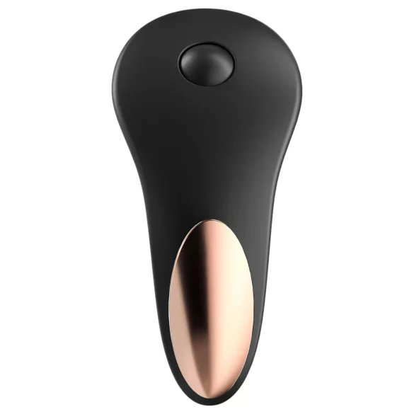 Satisfyer Little Secret - klitoralni vibrator - vodoodporen, pameten - črna