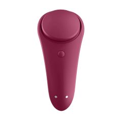   Satisfyer Sexy Secret - pametni, polnilni, vodoodporni klitorisni vibrator (bordo)