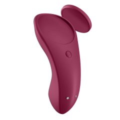   Satisfyer Sexy Secret - pametni, polnilni, vodoodporni klitorisni vibrator (bordo)
