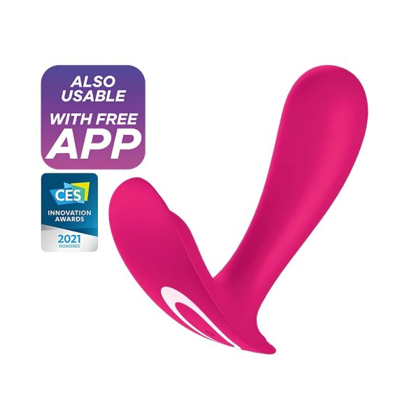 Satisfyer Top Secret - vibrator z 2 motorjema - roza