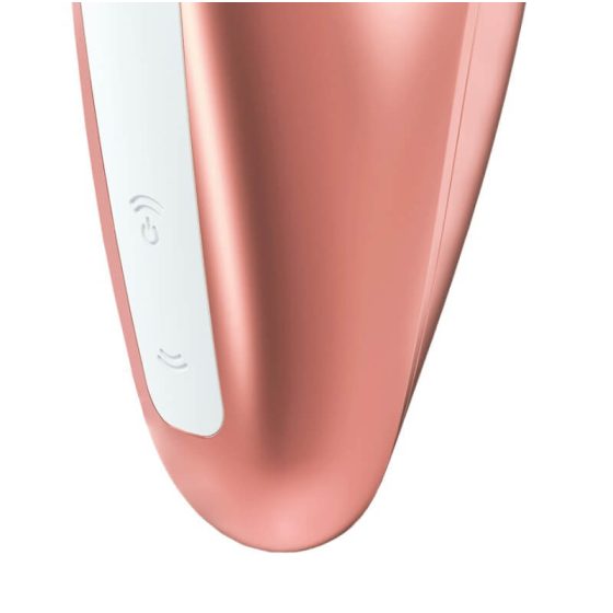 Satisfyer Love Breeze - Vodoodporni klitorisni vibrator z možnostjo polnjenja (breskev)