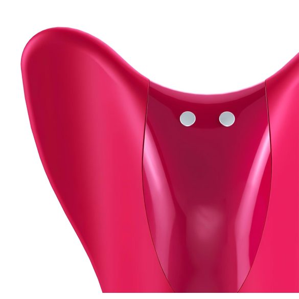 Satisfyer High Fly - klitoralni vibrator - polnjenje, vodoodporen - roza