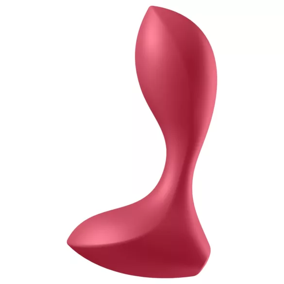 Satisfyer Backdoor Lover - analni vibrator, vodoodporen, polnilni, rdeč