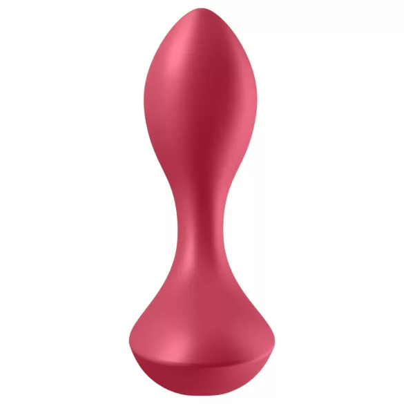 Satisfyer Backdoor Lover - analni vibrator, vodoodporen, polnilni, rdeč