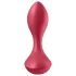 Satisfyer Backdoor Lover - analni vibrator, vodoodporen, polnilni, rdeč