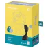 Satisfyer Sweet Seal - analni vibrator z upravljanjem prek aplikacije (črn)