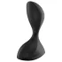Satisfyer Sweet Seal - analni vibrator z upravljanjem prek aplikacije (črn)