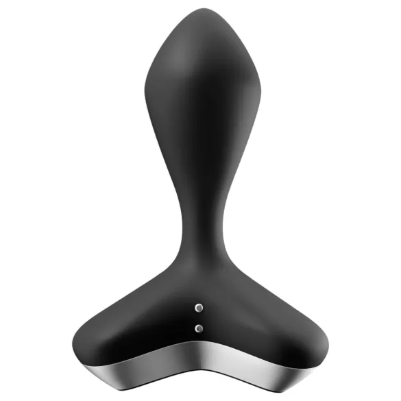 Satisfyer - analni vibrator z akumulatorjem - črn
