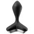 Satisfyer - analni vibrator z akumulatorjem - črn
