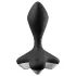 Satisfyer - analni vibrator z akumulatorjem - črn
