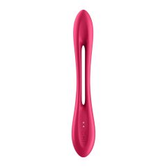   Satisfyer Elastic Joy - brezžični fleksibilni vibrator (rdeč)