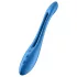 Satisfyer - vibracijski parni stimulator - upogljiv, polnilen - moder