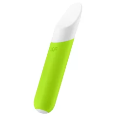 Satisfyer - mini vibrator za klitoris - vodoodporen - zelena