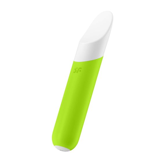 Satisfyer Ultra Power Bullet 7 - Vodoodporni klitorisni vibrator z možnostjo polnjenja (zelen)
