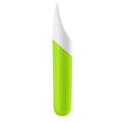   Satisfyer Ultra Power Bullet 7 - Vodoodporni klitorisni vibrator z možnostjo polnjenja (zelen)