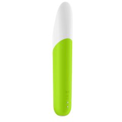   Satisfyer Ultra Power Bullet 7 - Vodoodporni klitorisni vibrator z možnostjo polnjenja (zelen)