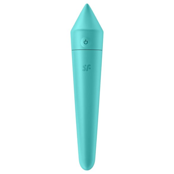 Satisfyer - mini vibrator - vodoodporen z vibracijami - zelena