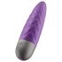 Satisfyer - mini vibrator - vodoodporen, polnilen - vijoličen