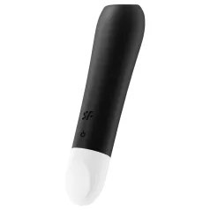   Satisfyer Ultra Power Bullet 2 - vibracijski mini vibrator - vodoodporen - črn