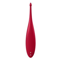   Satisfyer Twirling Fun - vodoodporni klitorisni vibrator z možnostjo polnjenja (rdeč)