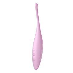   Satisfyer Twirling Joy - pametni vodoodporni klitorisni vibrator za ponovno polnjenje (roza)