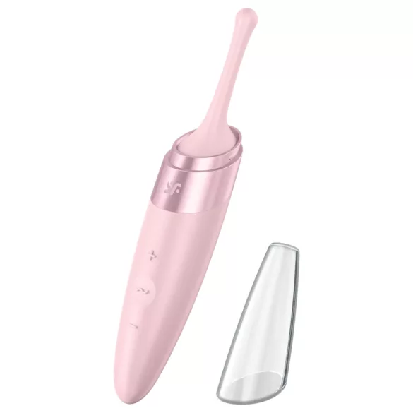 Satisfyer Twirling Delight - klitoralni vibrator - vodoodporen - roza