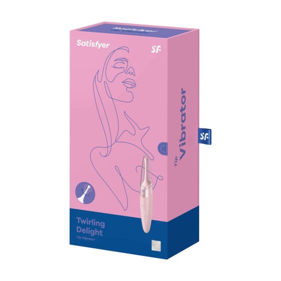 Satisfyer Twirling Delight - vodoodporni klitorisni vibrator za polnjenje (roza)
