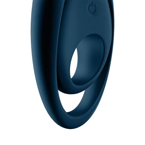 Satisfyer - vibracijski erekcijski obroč - modra