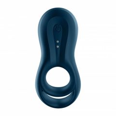   Satisfyer Epic Duo - pametni vibracijski obroček za penis z možnostjo polnjenja (črn)
