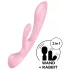 Satisfyer Triple Oh - vibrator za stimulacijo klitorisa z ročajem - polnilni