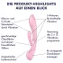 Satisfyer Triple Oh - vibrator za stimulacijo klitorisa z ročajem - polnilni