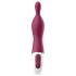 Satisfyer A-Mazing 1 - vibrator za A-točko - polnilen - rdeč