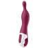 Satisfyer A-Mazing 1 - vibrator za A-točko - polnilen - rdeč