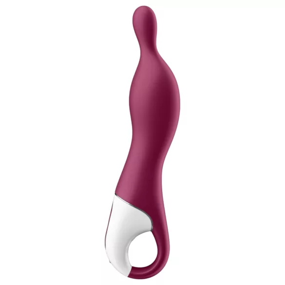 Satisfyer A-Mazing 1 - vibrator za A-točko - polnilen - rdeč