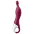 Satisfyer A-Mazing 1 - vibrator za A-točko - polnilen - rdeč