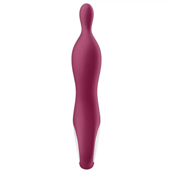 Satisfyer A-Mazing 1 - vibrator za A-točko - polnilen - rdeč