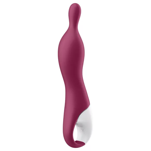 Satisfyer A-Mazing 1 - vibrator za A-točko - polnilen - rdeč