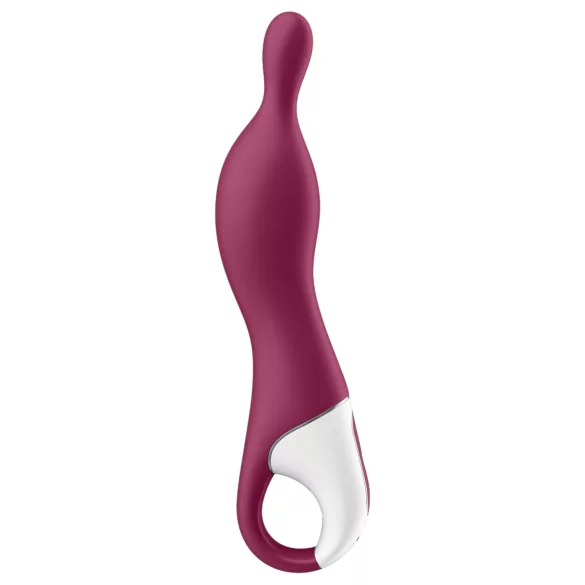 Satisfyer A-Mazing 1 - vibrator za A-točko - polnilen - rdeč