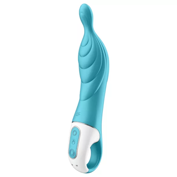 Satisfyer - vibratorski stimulator A-točke - akumulatorski, turkizen