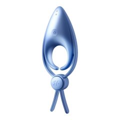   Satisfyer Sniper - vibracijski obroček za penis z možnostjo polnjenja (modri)