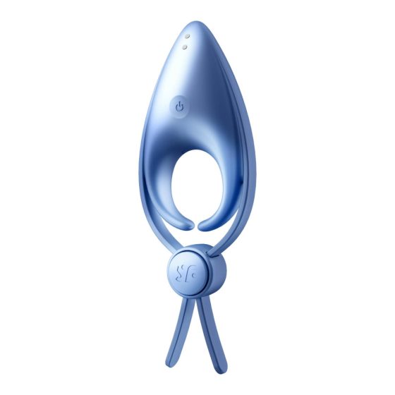 Satisfyer Sniper - vibracijski obroček za penis z možnostjo polnjenja (modri)