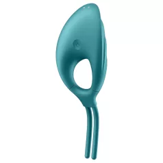   Satisfyer Swordsman - akumulatorski, vibracijski obroček za penis (zelen)