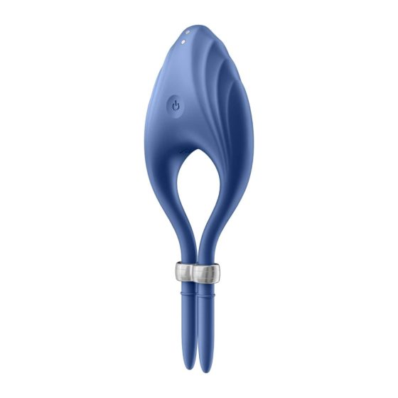 Satisfyer Duelist - vibracijski obroček za penis z možnostjo polnjenja (modri)