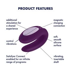   Satisfyer Partner Box 2 - komplet pametnih vibratorjev za polnjenje (2 kosa)