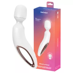 Satisfyer Wand-erland - masažni vibrator (bel)
