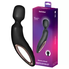Satisfyer Wand-erland - masažni vibrator (črn)