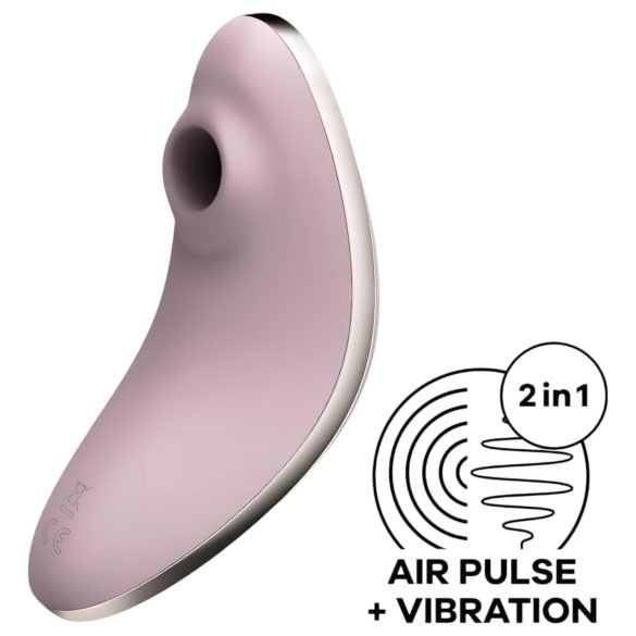 Satisfyer - vibrator za klitoris z zračnimi valovi - vijoličen