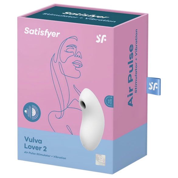 Satisfyer - vibrator za klitoris s pulziranjem zraka - bela